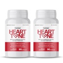 Heart Tone Capsules | Natural Heart Health Supplement | Supports Healthy Cholesterol & Triglycerides Levels | with Arjuna, Pushkarmool + 8 Other Herbs | 90 Capsules (1) (2)