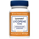 The Vitamin Shoppe Lycopene 15MG, Antioxidant that Supports Cardiovascular, (60 Softgels)