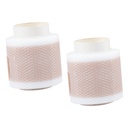 2pcs Silicone Gel Scar Softening Stickers for Wound Care Easy to Cut No Residue for Scar Repair and Skin Protection