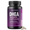 DHEA Supplement for Women with Biotin 5000mcg Per Serving, 4 Month Supply | DHEA 50mg and Biotin Supplement for Hormone Balance and Hair, Skin, Nail Support, Vegan, Non-GMO, Gluten-Free, 120 Servings