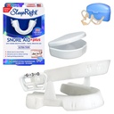 SleepRight Snore Aid Plus Nasal Breathe Aid - FDA Cleared for Snoring – Anti-Snoring Device – Snore Stopper for Men and Women - Effective Snore Reducing Aid that Works
