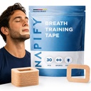 Breath Training Tape for Adults - Pack of 30 - Mouth Tape for Adults - Sleep Tape for Adults - Promotes Nasal Breathing