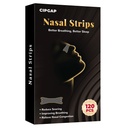 120Pcs Nasal Strips for Snoring, Extra Strength Nose Strips Breathing, Nose Tape for Sports and Sleep, Anti Snoring Strips Help Stop Snoring and Nasal Congestion Relief (Black, Standard)