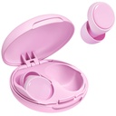55dB Ear Plugs for Sleeping Noise Cancelling, Noise Reduction Earplugs for Sleep, Snoring, Side Sleepers, Reusable Hearing Protection Ear Plugs for Concerts, Airplane, Silicone Sleep Earplugs (Pink)