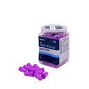 Flents Protechs Quiet Time Foam Ear Plugs, NRR 33, 50 Pair, Purple | Reusable Foam Ear Plugs for Sleeping, Snoring, Loud Noise, Traveling, Concerts, Construction, Studying, Work & Shooting