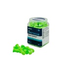 Flents Protechs Quiet Contour Foam Ear Plugs, NRR 33, 50 Pair, Green | Reusable Foam Ear Plugs for Sleeping, Snoring, Loud Noise, Traveling, Concerts, Construction, Studying, Work & Shooting