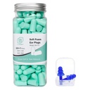 LYSIAN Soft Foam Ear Plugs for Sleeping, 60 Pairs, 38dB SNR, Aqua | Ultra-soft noise cancelling earplugs for travel, study & quiet rest; 38dB, 60 pairs value pack, aqua