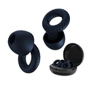 Nox Sleep Earplugs for Side Sleepers – Reusable Soft Silicone Ear Plugs for Sleeping – Comfortable Noise Reducing Earplugs for Snoring, Travel & Deep Sleep – 28dB Reusable Ear Plugs
