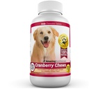 Amazing Cranberry Supplement for Dogs - Urinary Tract & Bladder Support - 120 Cranberry Chews with Apple Cider Vinegar for Immune Health - Dog Urinary Supplement - Made in USA - Bacon Flavor