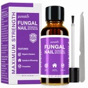 Toenail Fungus Treatment Extra Strength Kit, Fungal Nail Renewal Kit for Toenails Fingernails, Day&Nighttime Nail File & Nail Repair Liquid with 25% Undecylenic Acid For Thick or Discolored Nails -1Oz