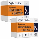 Liposomal Diosmin Hesperidin 1000mg Complex with Horse Chestnut, Butcher’s Broom & Green Tea Extract | Vein & Leg Circulation, Lymphatic Drainage | 180 Blister-Sealed Capsules