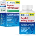 Oricle Targeted Hearing Support – Natural Hearing Health Supplement with Ginkgo Biloba, CoQ10, Turmeric & Zinc – Promotes Ear Function, Circulation & Wellness – 60 Vegan Capsules