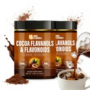 High Flavanol Cocoa Powder - 1500mg Per Serving with Cocoa Flavanols & Flavonoids 700mg Epicatechin, Boosts Circulation, Nitric Oxide, Energy and Heart Health - 300g (2)