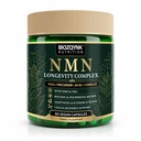 NMN Supplement 24 in 1 NAD+ Complex Capsules with Resveratrol TMG Quercetin | 24-in-1 vegan NMN NAD+ complex capsules; resveratrol, TMG, quercetin & fisetin; supports cellular energy & healthy aging; GMP