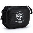 Mini First Aid Kit - 150 Piece Small Waterproof Hard Shell Medical Kit | Compact First Aid Kit with Comprehensive Supplies for Home, Car, Truck, Travel, Camping, Hiking, Sports, Office & Outdoor