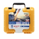 Adventure Medical Kits Marine Series Medical Kit - 1500 - Boat First Aid Kit For Small Crews 24 Hours From Care - Includes Emergency Medical Supplies Like Bandages, Medicine, Guide Book & More | Exceeds Coast Guard Standards & Comes in a Shockproof, Waterproof Dry Box with Tools to Manage Severe Bleeds & Hypothermia