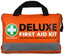 SuccorWare 380 Pieces Deluxe First Aid Kit Compact Trauma Medical Kits with Assorted Bandages, Instant Cold Pack, Emergency Blanket for Home, Travel, Camping, Vehicle, Emergency Kits(Orange)