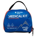 Adventure Medical Kits Mountain Series Medical Kit (Day Tripper Lite) - 59 Pieces, blue/orange, one size (0100-1000) | Supports 2 Adventurers for 1 Day with QuikClot Gauze, C-Splint & First Aid Guide in Organized, Water-Resistant Bag