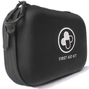 First Aid Kit 152 Piece Waterproof Hard Shell Portable Medical Kit, Black | Waterproof Hard Shell Portable IFAK Emergency Kits for Home, Camping, Hiking, Sports, Office, Travel, Outdoor