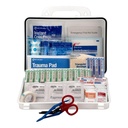 First Aid Only OSHA Compliant 25-Person Contractor's First Aid Kit for Construction Sites, Work Vehicles, Office, Home Renovation - Emergency Supplies for Cuts and Scrapes - Plastic Case - 178 Pieces