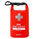 Breakwater Supply Waterproof Marine First Aid Kit for Boat, 100 Piece, Red | Boat Safety Tool Kit, AFAK Emergency Supplies in Dry Bag, IFAK Trauma Kit, for Kayaking, Jet Ski, Fishing, Surfing, Sailing