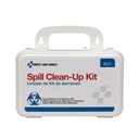 First Aid Only 6021 21-Piece Body Fluid Clean Up Kit, Commercial Cleaning Equipment for Spills in Weatherproof Plastic Case, White