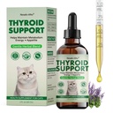 Thyroid Support for Cats - Effective Appetite Stimulant and Weight Gainer,Helps Balance Metabolism and Promote Healthy Weight Gain for Cats,Vet-Formulated Herbal Supplement–with Bugleweed, Lemon Balm
