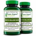 White Willow Bark, 180 Vcaps, High Absorbable, Non-GMO, Gluten-Free (Pack of 2)