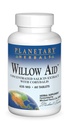 Planetary Herbals Willow Aid Tablets, 60 Count