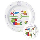 MELAMINE Bariatric Portion Control Plate 8”. Get the Bariatric Surgery Must-Haves for Longterm Weight Control to Guide your Gastric Sleeve or Bypass Journey