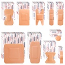 Bandages Variety Pack - 800 Pcs Assorted Bandages Bulk, Large Adhesive Fingertip Bandage, Waterproof Bandage Breathable for First Aid and Protect Wounds (10 Styles) | Waterproof Fingertip Bandage Breathable for First Aid and Protect Wounds (10 Styles)