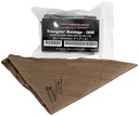 North American Rescue Triangular Bandage NAR Cravat Bandaging | First Aid Muslin Cloth with Safety Pins for Injuries, Wounds, Fractures, Dislocations, Sling