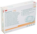 3M Tegaderm +Pad Film Dressing with Non-Adherent Pad, Sterile Dressing With Waerproof Bacterial Barrier and Absorbent Pad, 3.5" x 4", Box of 25