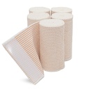 Hospora Thick Latex-Free Compression Cotton Elastic Bandage (3 inches, 5 Rolls)