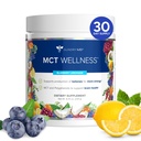 Gundry MD® MCT Wellness Powder, Blueberry Lemonade, 30 Day Supply | Support Energy, Ketone Production and Brain Health, Keto Friendly