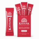 Kavana Instant Kava Drink Mix - Instant Kava Powder Stick Packs with 30% Kavalactones Extract, 10 Single-Serve Pouches - Herbal, Non-Alcoholic, Sugar-Free, Plant-Based, Made in USA - Strawberry