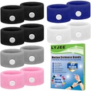 Motion Sickness Bracelets for Adults: Motion Sickness Bands Nausea Relief for Pregnant Women - Natural Acupressure Anti Nausea Wristband Relief for Car Cruise Air Travel Sickness