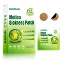 Motion Sickness Patches Non-Drowsy Formula 36Pcs | Prevents Car, Airsick, Altitude Sickness, Sea & Motion Rides, Travel Essentials for Adults & Kids