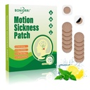 Motion Sickness Patches - Sea Sickness Patches for Cruise, Seasickness Patch Non Drowsy Behind Ear for Car, Sea, Air Sickness, Travel Essentials for Adults and Kids. 12 Count
