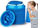 Valchoose 25 Pack Kids Throw Up Bags 800ml Leak-Proof Vomit Bags Disposable | Hospital Grade Motion Sickness Bags for Car Kids Lifesaver, Portable Puke Bags for Car Sick, Chemo, Road Trip, AirPlane
