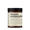 Erbology Organic Ashwagandha Powder 3.2 oz - 45 Servings - Rich in Withanolides - Sustainably Sourced Straight from Farm in India - Small Batch - Vegan - GMO-Free