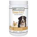 Omega 3-6-9 Pet Skin & Coat Dog Supplement – Supports Health Skin for Cats, Glossy Coats for Pets – Pet Health Supplement for Cat Skin, Dog Skin – Omega Fatty Acids – Powder 14 Oz.