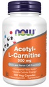 NOW Foods Acetyl L-Carnitine 500 mg 100 caps