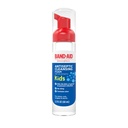 BAND-AID Brand Antiseptic Cleansing Foam for Kids, 2.3 Fl. Oz | Antimicrobial Foam with Aloe for First Aid & Infection Prevention, Sterile Wound Care of Kids' Minor Cuts, Scrapes & Burns