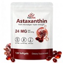 Astaxanthin 24mg, Triple Strength Astaxanthin Supplements, Fresh Microalgae Source, Antioxidant Supplement Supports for Eye & Skin Health, Non-GMO & Gluten Free, 120 Softgels, 2 Month Supply