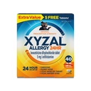 Xyzal Adult 24-Hour Allergy Relief Tablets, 5 mg, 40-Count | Original prescription strength antihistamine, levocetirizine dihydrochloride. Works fast for indoor and outdoor allergies