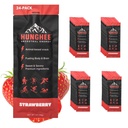 Animal-Based Ghee & Honey Energy Snack, Strawberry, 1oz, 24 Pack | Organic Grass-Fed Ghee & Raw Honey Fat Fuel. Clean Animal-Based Energy Snack Pack for Hiking, Athletes, Keto & No Seed Oils