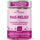 PMS Relief Supplement for Women - Cycle Support & Daily Balance, 60 Caps | Vitex, Magnesium, L-Theanine & Lemon Balm support PMS relief, cycle comfort, emotional balance, bloating & daily wellness