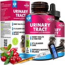 Cat & Dog Urinary Tract Infection Treatment & Natural UTI Medicine Cranberry & D-Mannose -Kidney+Bladder Support - Best Incontinence, Bladder Stones - Pet Renal Health & Care Drops