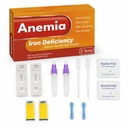 Iron Deficiency at Home Test Kit – Anemia Iron Test Kit 2 - Pack | Quick Response, Accurate Results, Suitable for Both